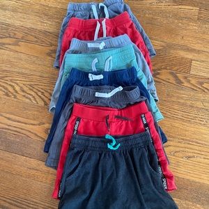 Multiple kids shorts size 4t 8 total. Multi color & brand